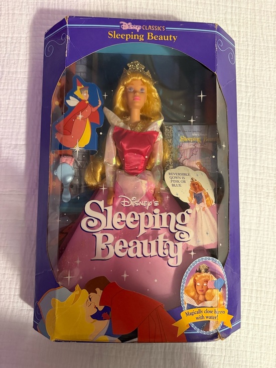 Disney Other - Disney ORIGINAL Classic "Sleeping Beauty” NRFB 1991 Vintage Mattel Pink Dress